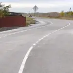В Здвинске принят очередной участок отремонтированной дороги